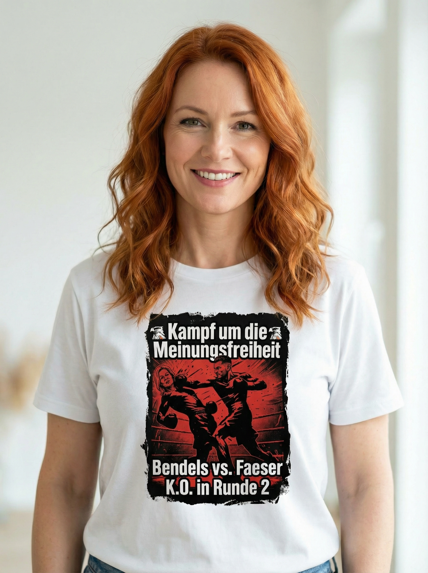 Kampf um die Meinungsfreiheit - Vers. 2 - Frauenshirt