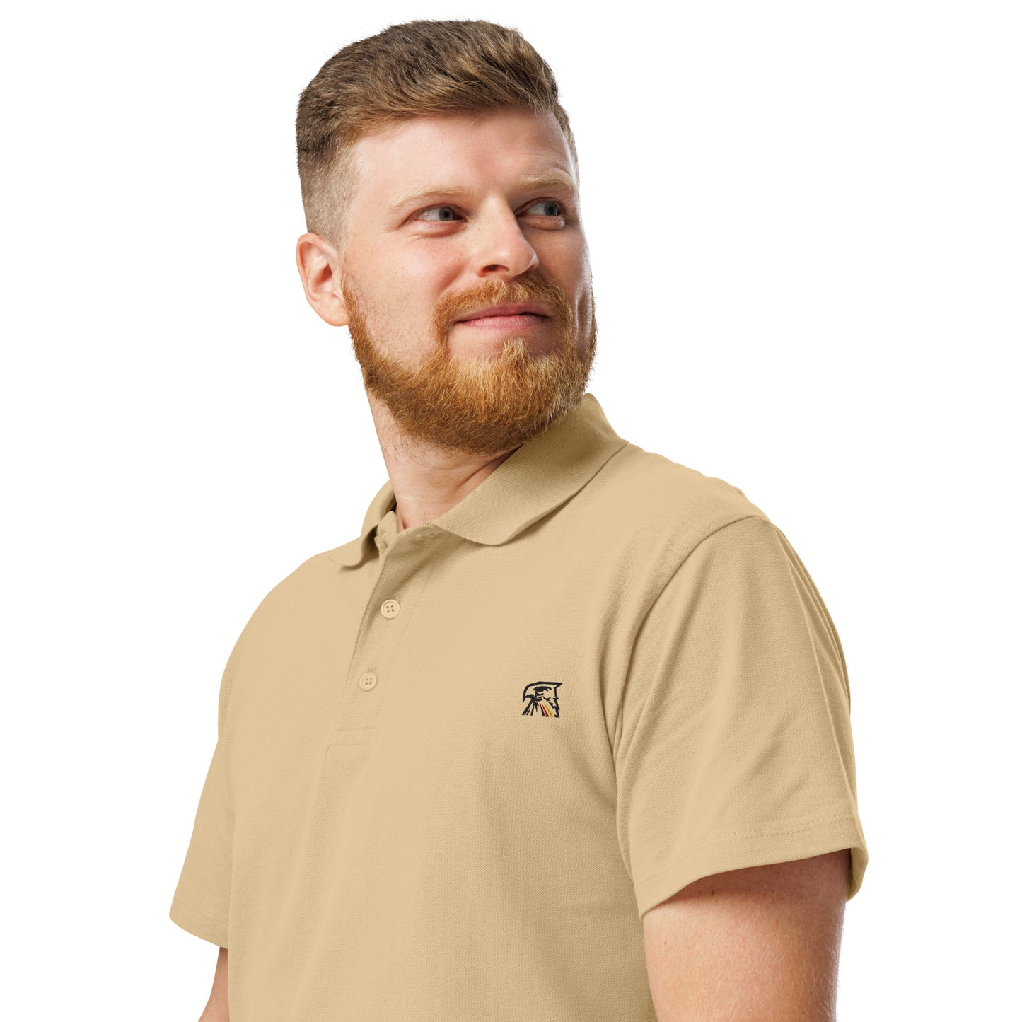 Polohemd hell Adler (bestickt)