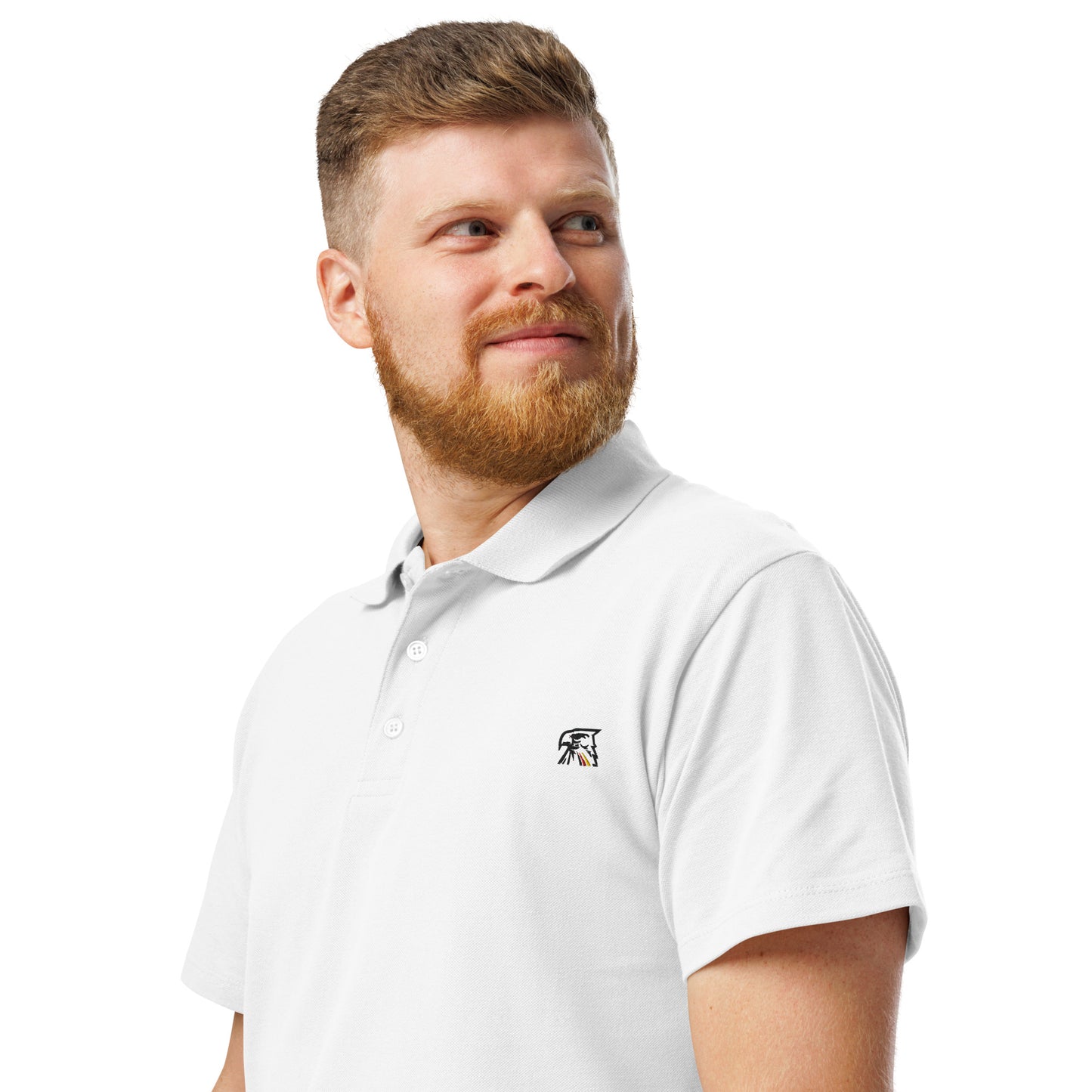 Polohemd hell Adler (bestickt)