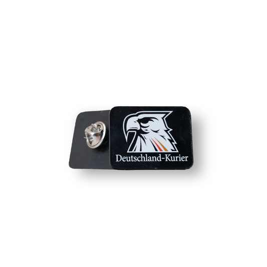 Anstecker Detschlandkurier (schwarz)