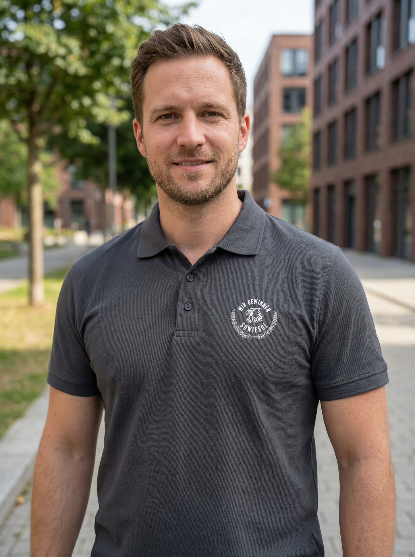 Wir gewinnen sowieso! Poloshirt