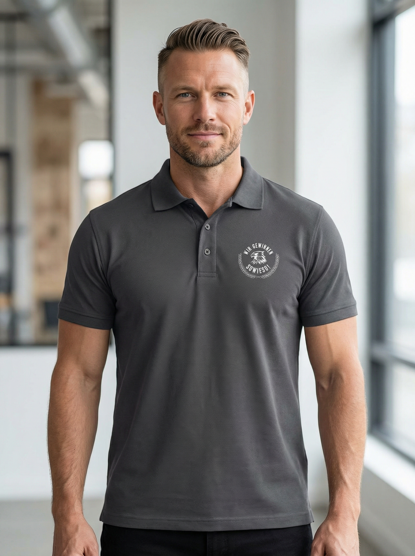 Wir gewinnen sowieso! Poloshirt