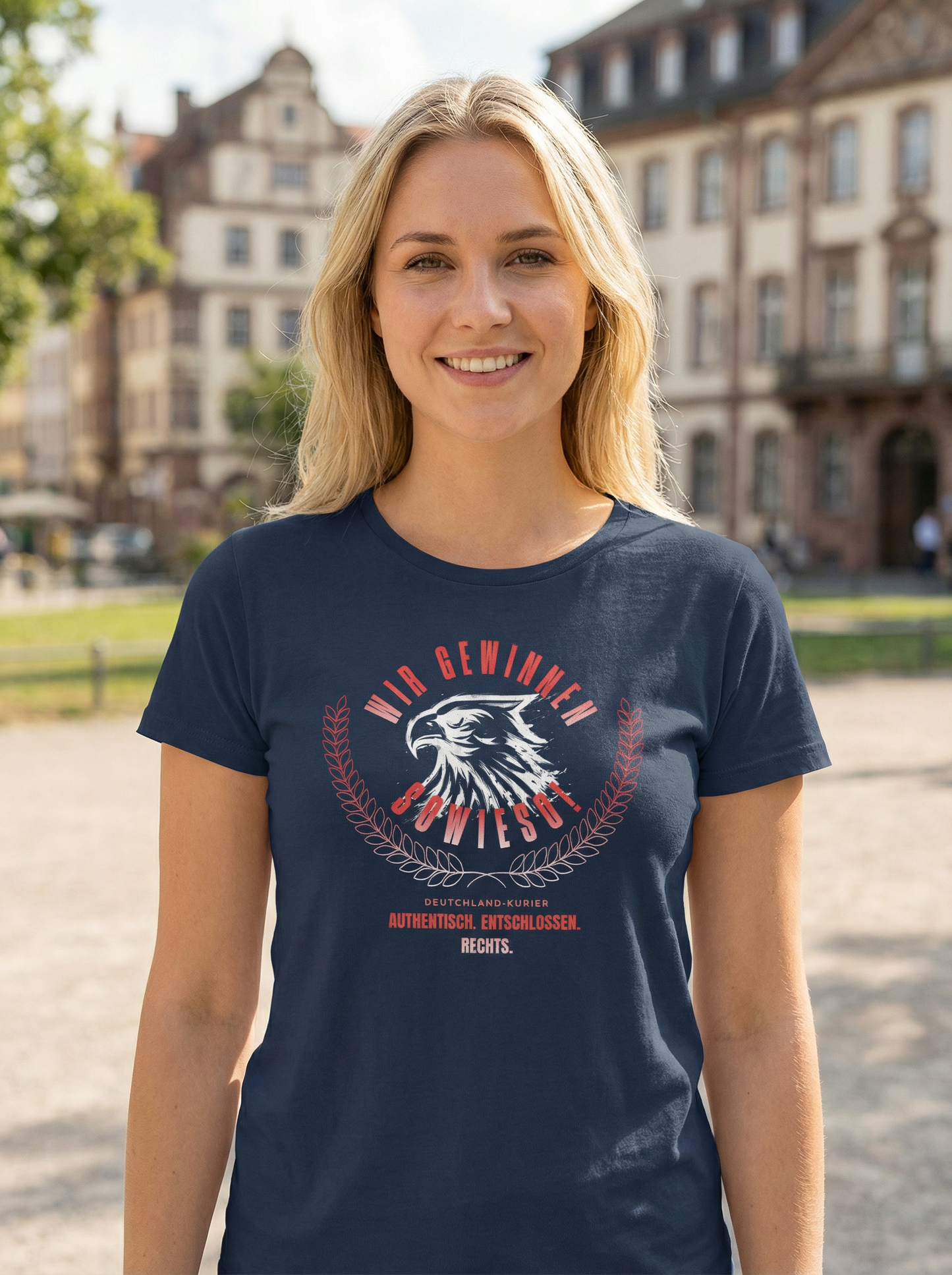 Wir gewinnen sowieso - Frauen T-Shirt