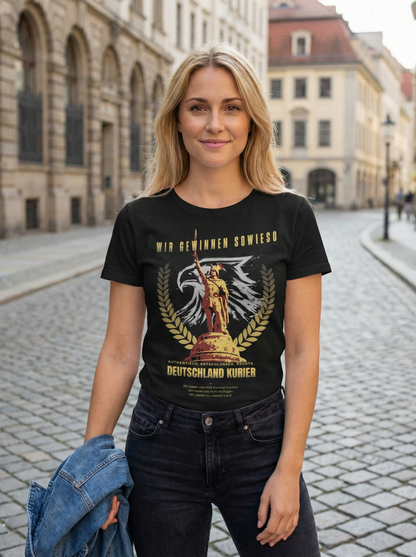 Wir gewinnen sowieso! Vers. 2 - Frauen T-Shirt