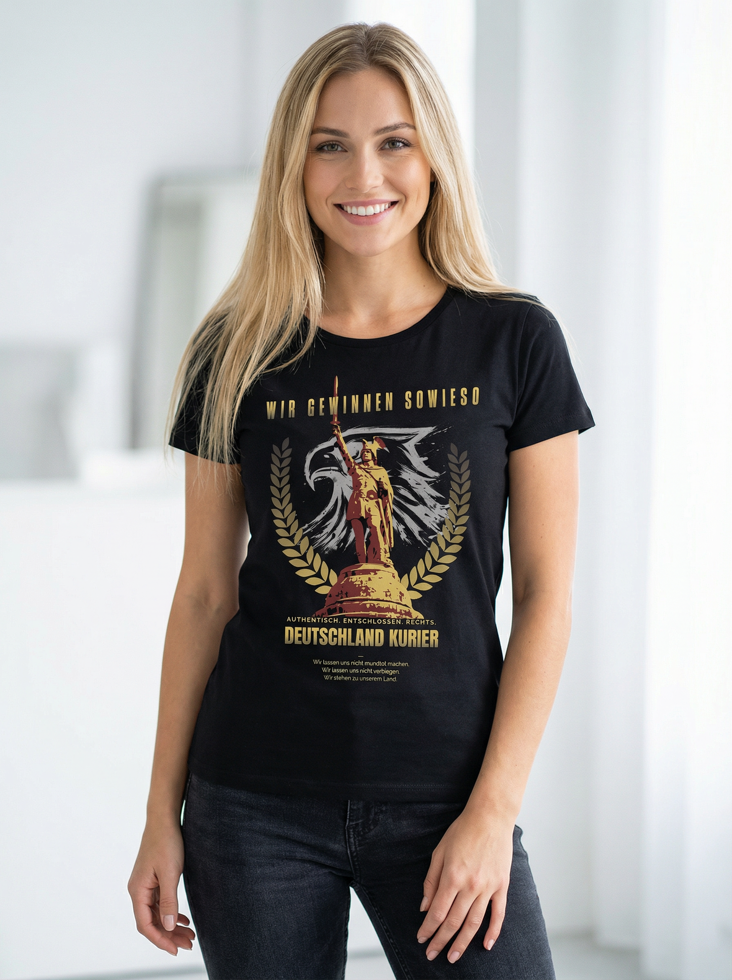 Wir gewinnen sowieso! Vers. 2 - Frauen T-Shirt