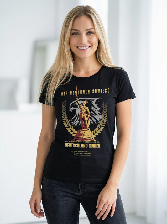 Wir gewinnen sowieso! Vers. 2 - Frauen T-Shirt