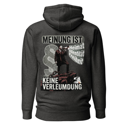 Meinung ist keine Verleumdung - Unisex-Kapuzenpullover