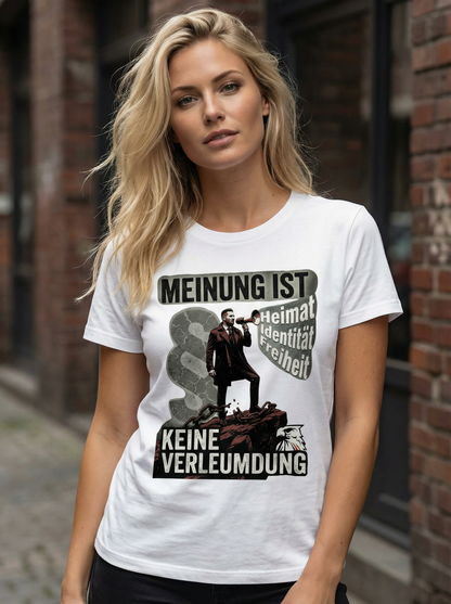 Meinung ist keine Verleumdung - Frauenshirt