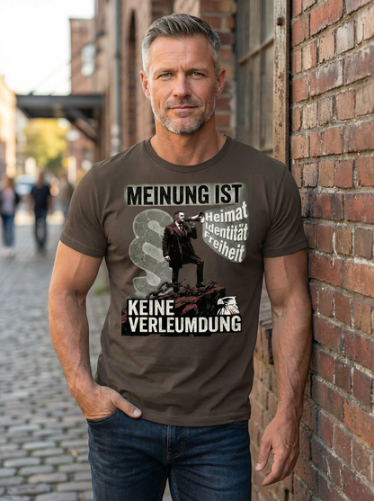 Meinung ist keine Verleumdung - Männershirt
