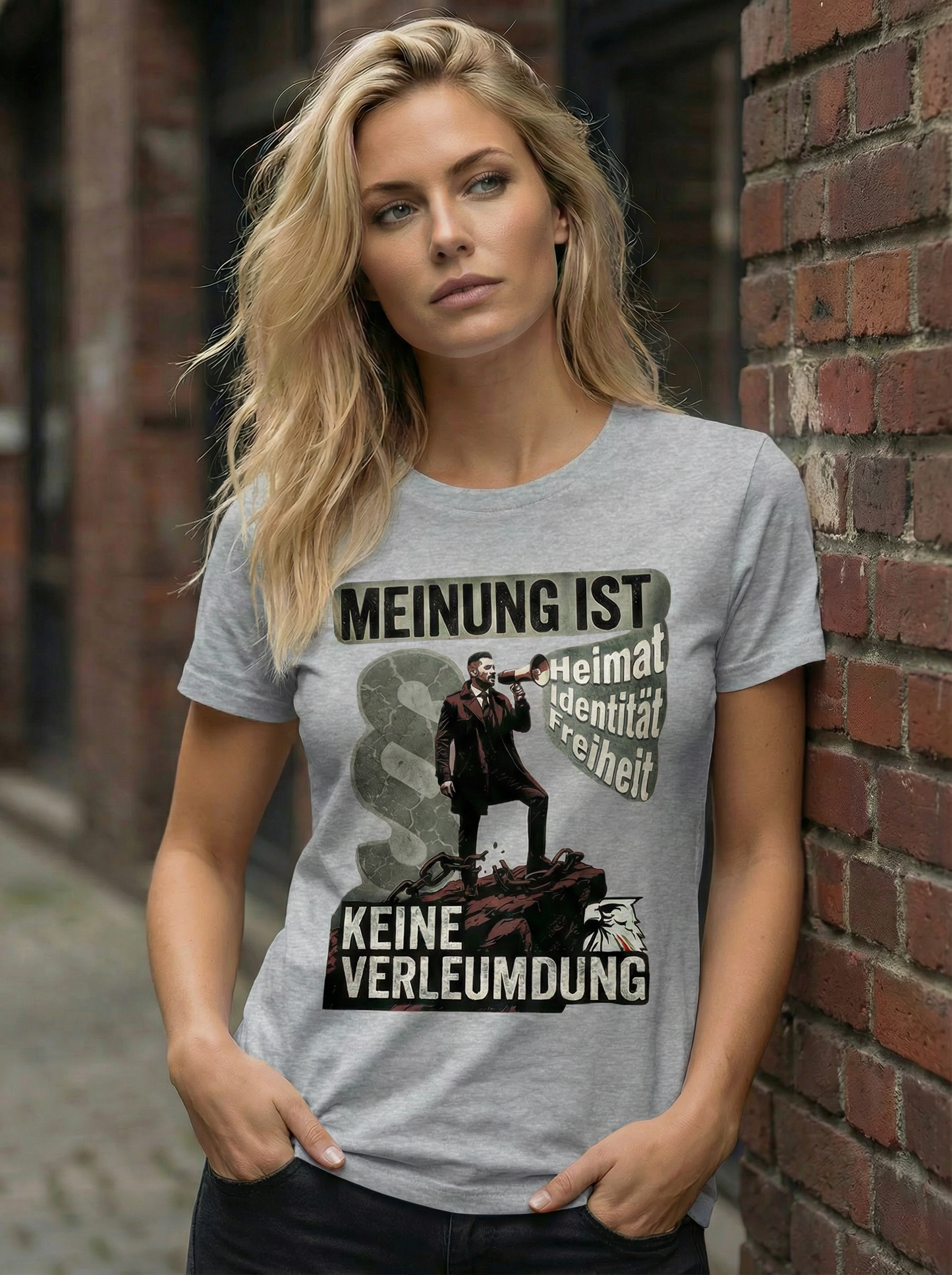 Meinung ist keine Verleumdung - Frauenshirt