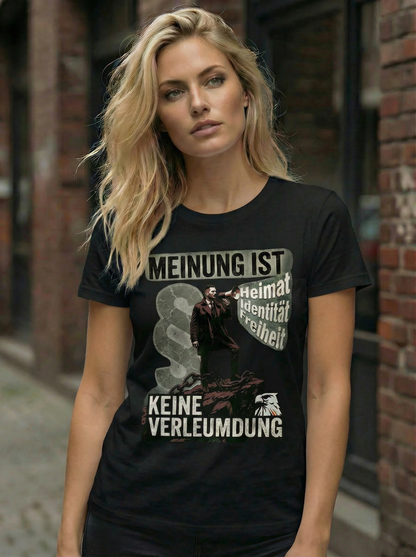 Meinung ist keine Verleumdung - Frauenshirt