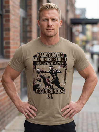 Kampf um die Meinungsfreiheit - Vers. 1 - Männershirt