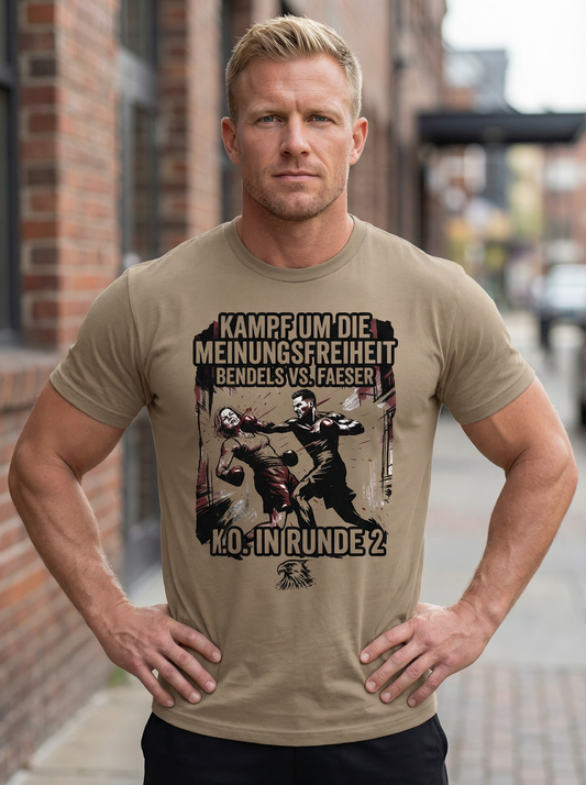 Kampf um die Meinungsfreiheit - Vers. 1 - Männershirt