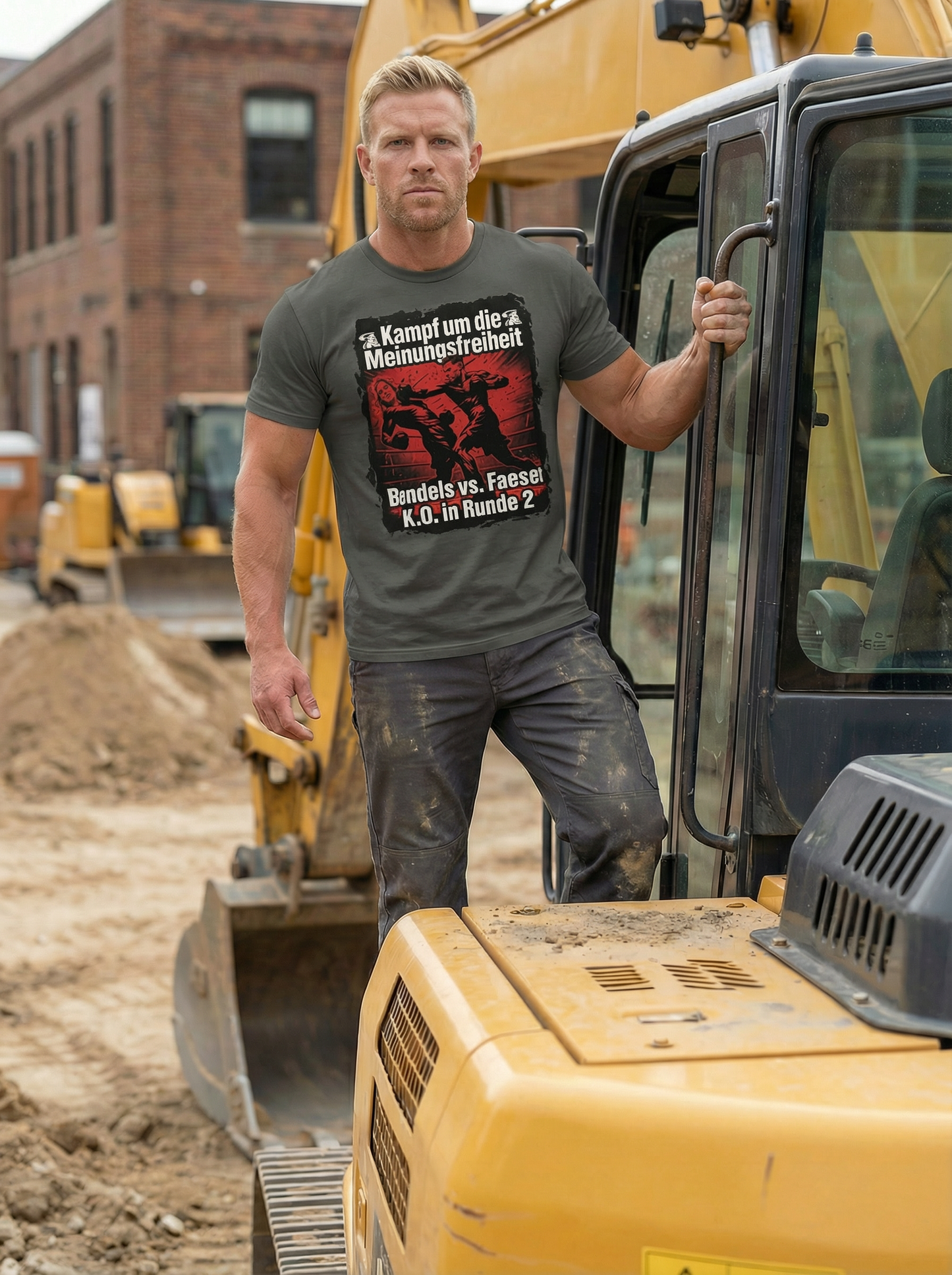 Kampf um die Meinungsfreiheit - Vers. 2 - Männershirt