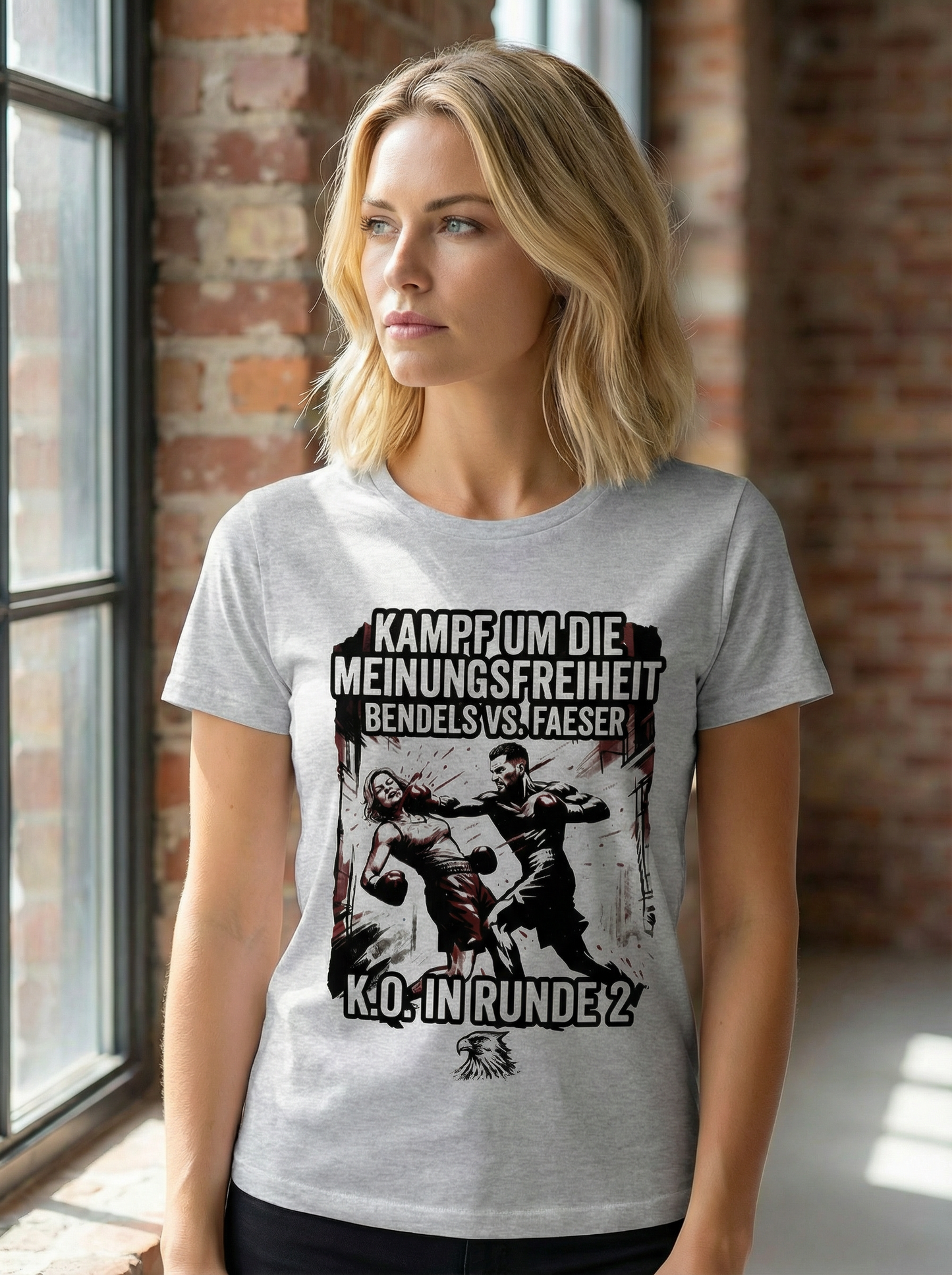 Kampf um die Meinungsfreiheit - Vers. 1 - Frauenshirt