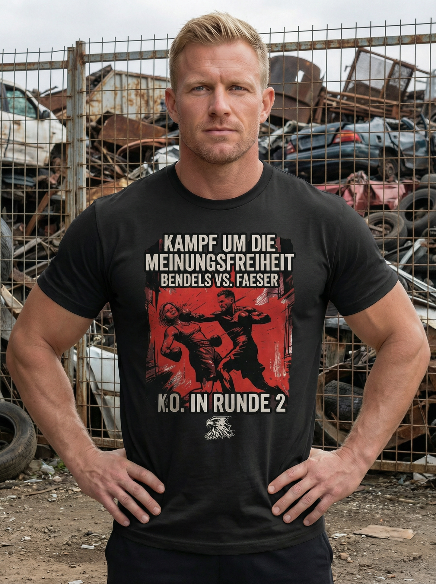 Kampf um die Meinungsfreiheit - Vers. 2 - Männershirt