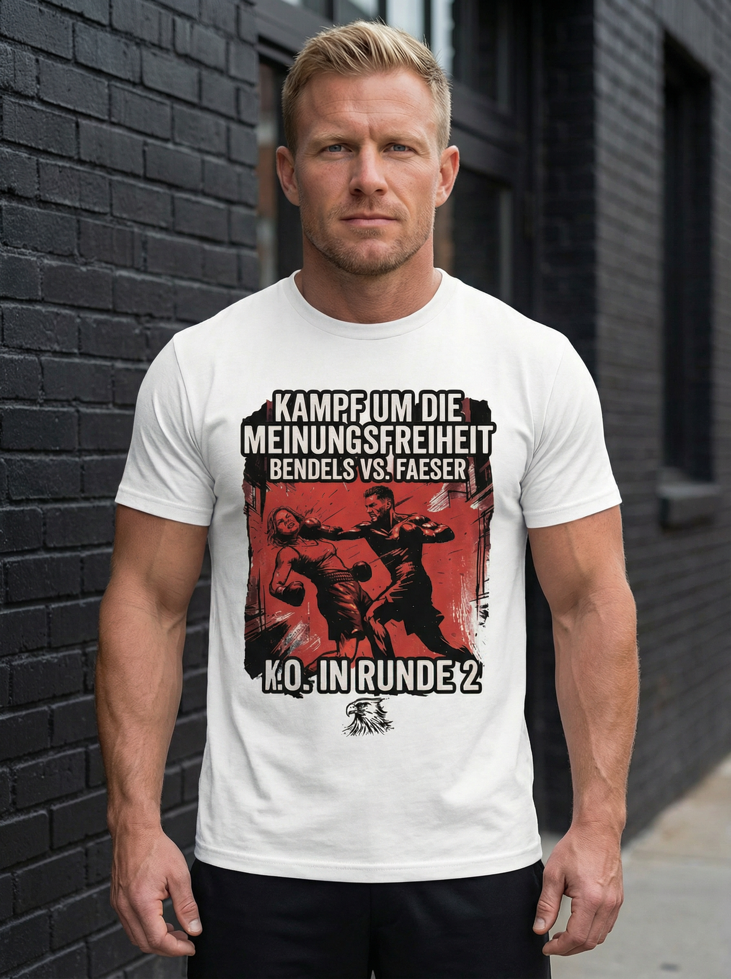 Kampf um die Meinungsfreiheit - Vers. 2 - Männershirt