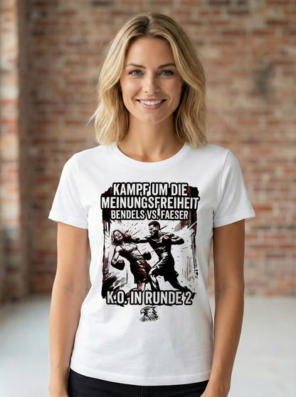 Kampf um die Meinungsfreiheit - Vers. 1 - Frauenshirt