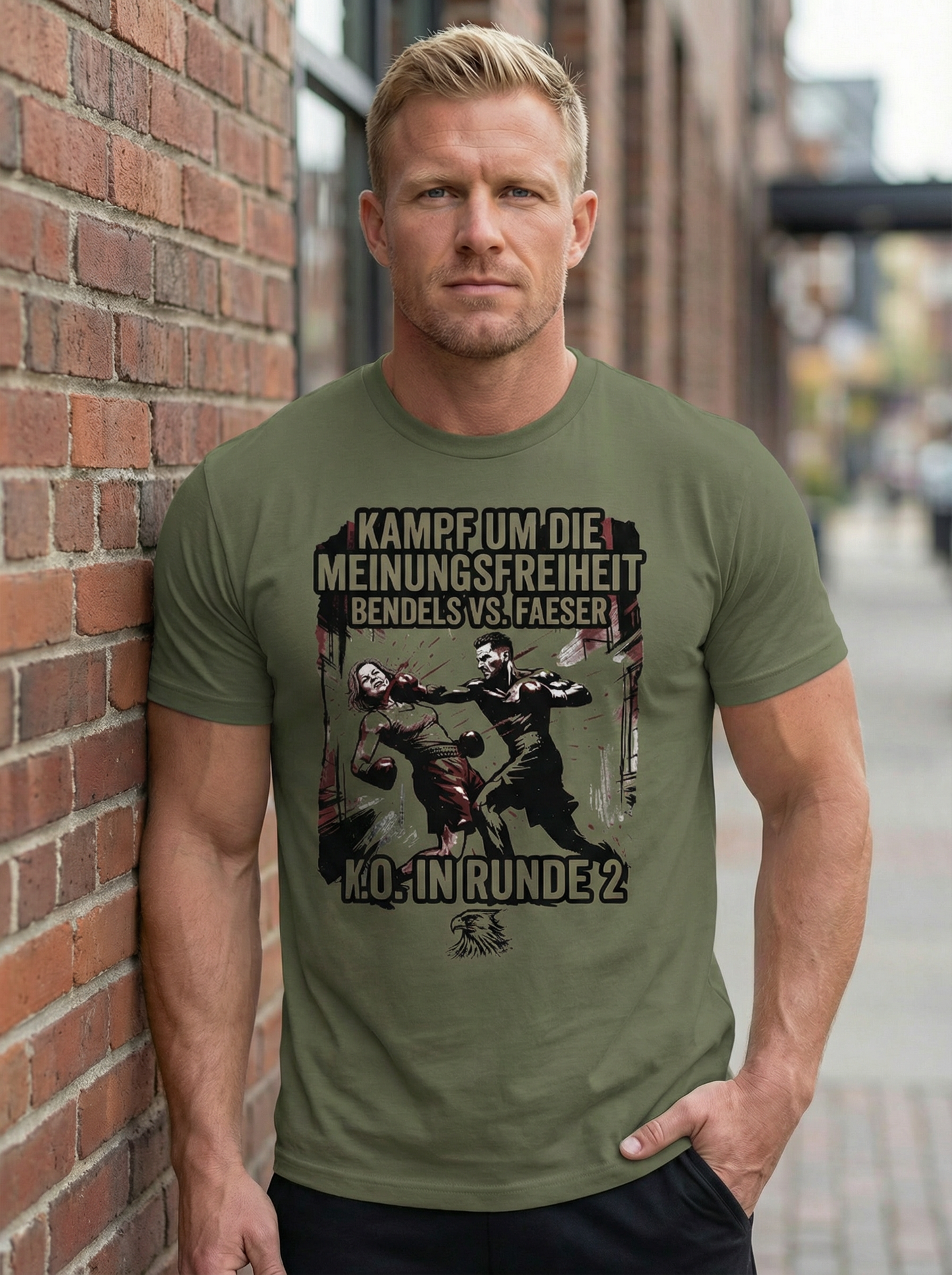 Kampf um die Meinungsfreiheit - Vers. 1 - Männershirt