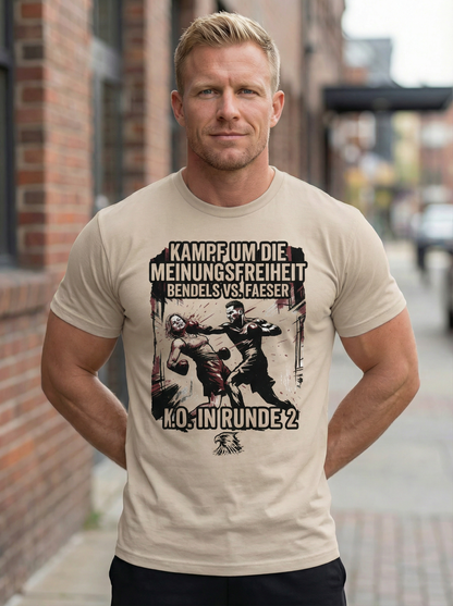 Kampf um die Meinungsfreiheit - Vers. 1 - Männershirt