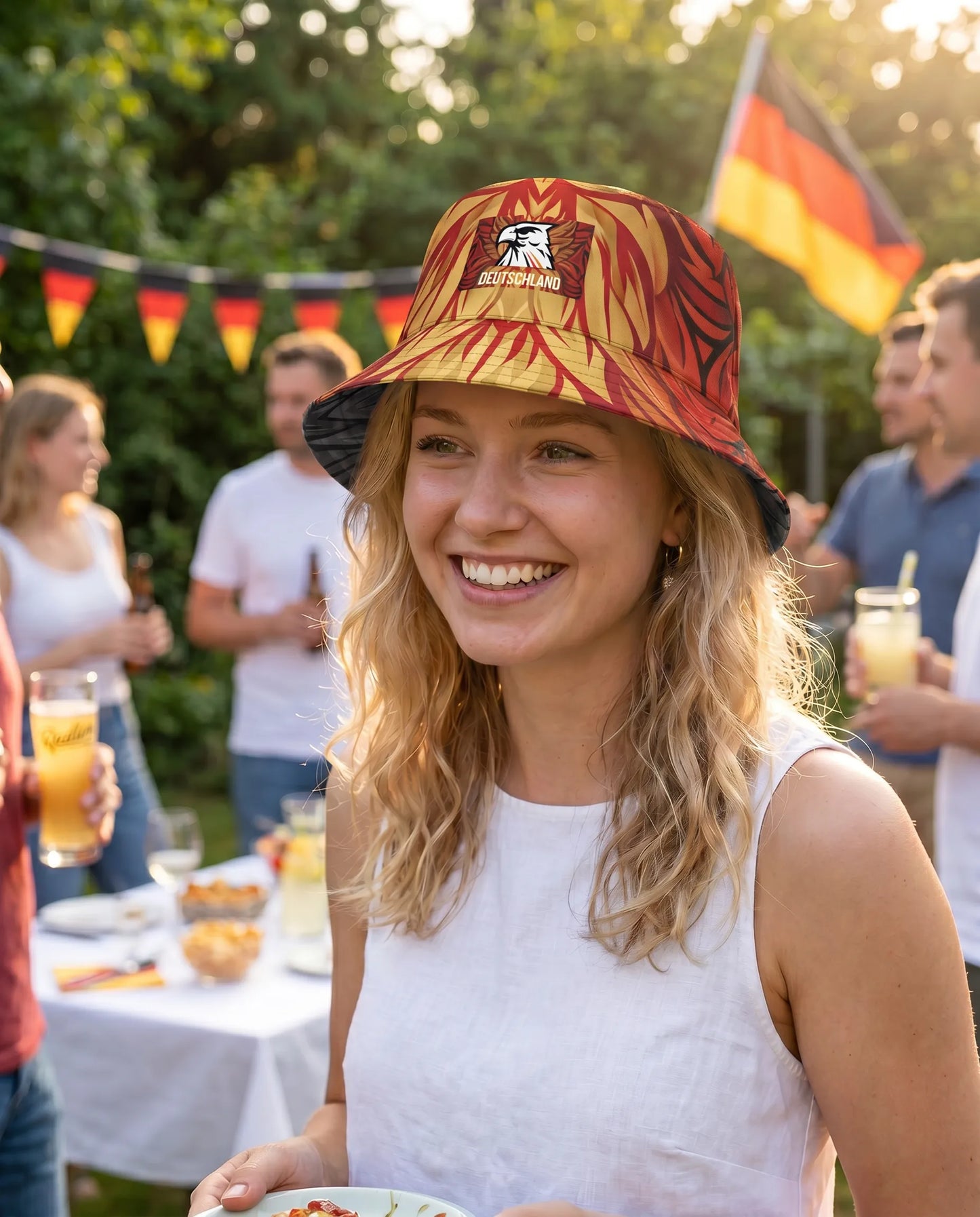 Deutschlandkurier WM Wendbarer Fischerhut