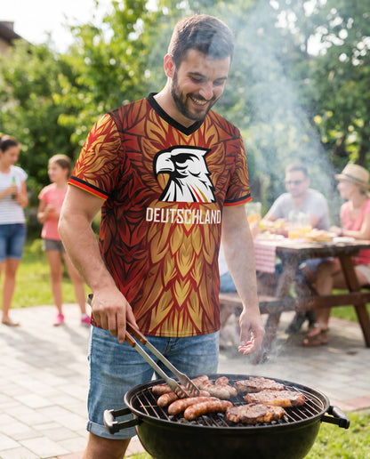 WM Trikot - Adler Deutschland farbig - Unisex Trikot