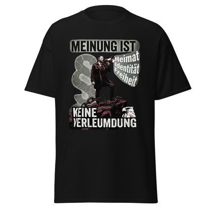 Meinung ist keine Verleumdung - Männershirt
