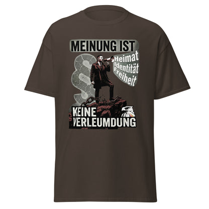 Meinung ist keine Verleumdung - Männershirt