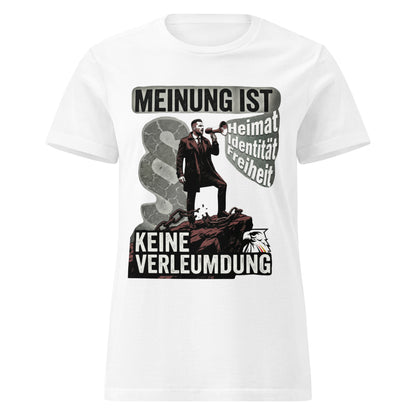 Meinung ist keine Verleumdung - Frauenshirt